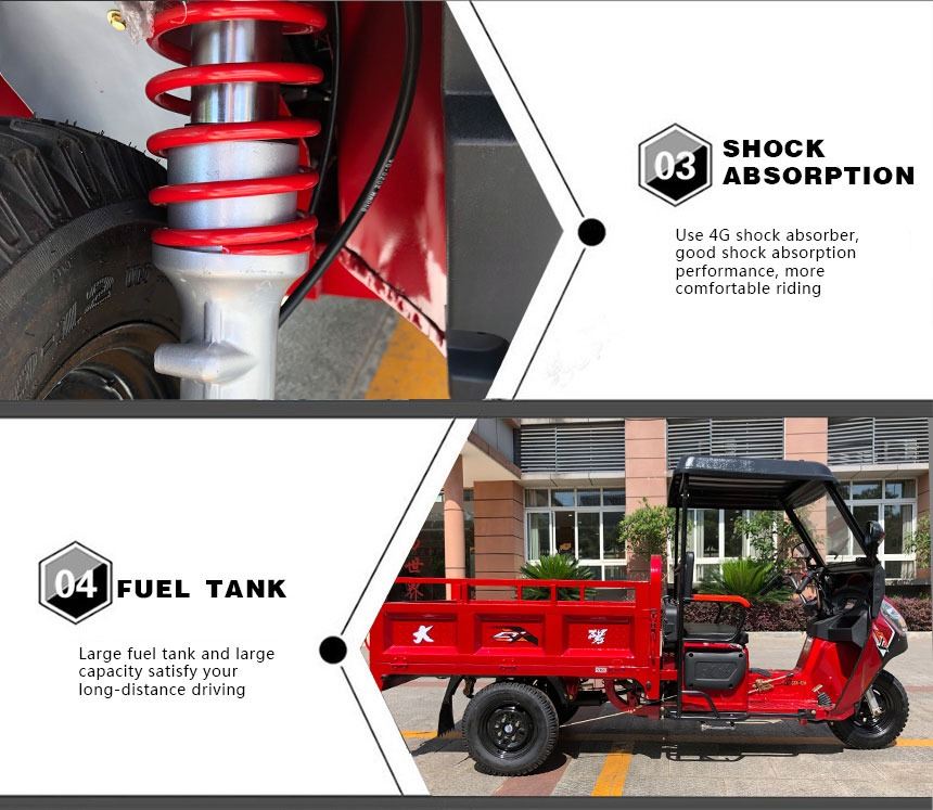 150CC Three Wheel cargo Motorcycle