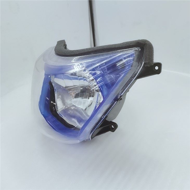 three wheel motorcycle parts LED headlight blue