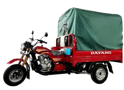 150cc Flatbed trehjulet motorcykel med motorhjelm