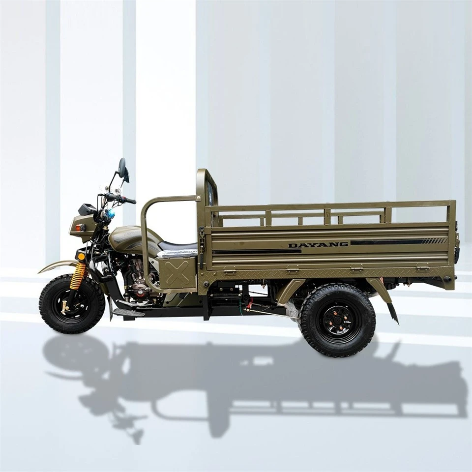 Three Wheel Motor Gasoline Cargo Tricycle
